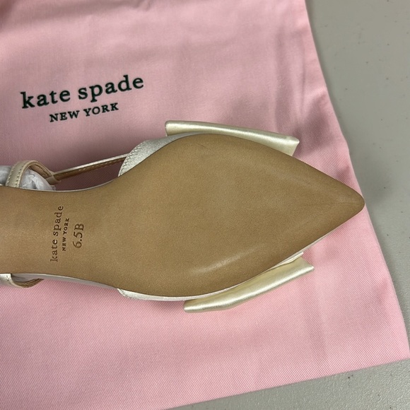 Kate Spade White Satin Heels - Picture 15 of 16